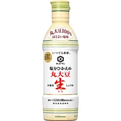 いつでも新鮮 塩分ひかえめ 丸大豆生しょうゆ 450ml