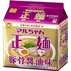 ヨドバシ.com - 東洋水産 マルちゃん正麺 豚骨醤油味 5食パック 101g×5