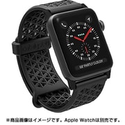 CT-SBAW1738-BK [Apple Watch 38mm シリーズ 1/2/3用 スポーツバンド ステルスブラック]