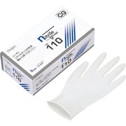 NBR0550PF-WBS [ニトリルディスポNo.110 白 PF S 100枚入]