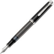 スーベレーン M815 Metal Striped(メタルストライプ) 万年筆 吸入式 限定モデル F(細字)