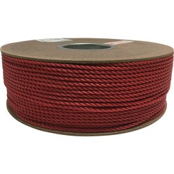 PRE-81 [ポリエチレンロープドラム巻 4mm×200m レッド]