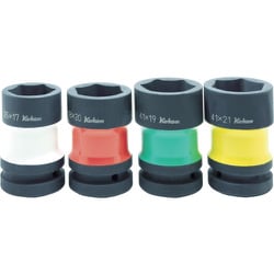 カラー塗装コンビソケットセット PW8P/4