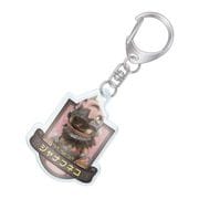 モンスターハンター：ワールド アクリルキーホルダー ジャナフネコ [キャラクターグッズ]