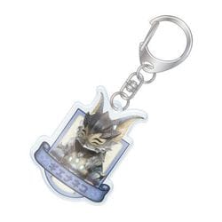 モンスターハンター：ワールド アクリルキーホルダー ギエナネコ [キャラクターグッズ]