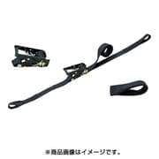 RE35B5 [ベルトラッシング（ラチェットバックル式） ベルタイト（R） JIS認証品 黒 両端アイ形]