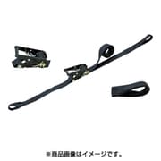 RE50LB6 [ベルトラッシング（ラチェットバックル式） ベルタイト（R） JIS認証品 黒 両端アイ形]