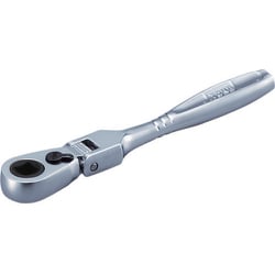 首振ラチェットハンドル 凹タイプ 差込角6.35mm RH2FB