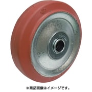 RW130 [プレス金具用 赤ゴム車輪 130]