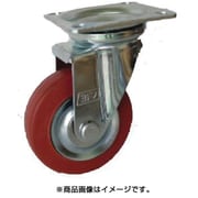 RWJ100 [プレス製自在金具付赤ゴム車 100φ]