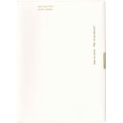 手帳 A5 2018年12月始まり LEFT-D UTOPIA WHITE COT-46341