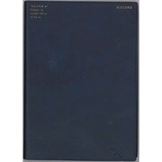 手帳 B6 2018年12月始まり LEFT-D MARBLE NAVY COT-46372