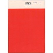 手帳 B6 2018年12月始まり G-MO LODE RED COT-46445