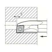 京セラ 内径・奥端面加工用超硬防振バー C/E-SCLC-A（N） S12M-SCLCR06-14A