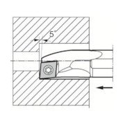 京セラ 内径・奥端面加工用超硬防振バー C/E-SCLC-A（N） S20R-SCLCR09-22A