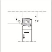 京セラ 外径・端面加工用スモールツールホルダ SCLC-FF SCLCR1212JX-09FF