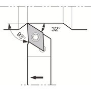 京セラ 外径・倣い加工用スモールツールホルダ SDJC-FF SDJCR1010JX-07FF