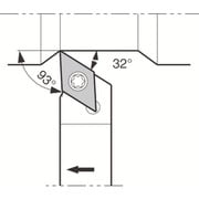 京セラ 外径・倣い加工用スモールツールホルダ SDJC-FF SDJCR1010JX-11FF