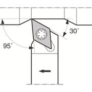 京セラ 外径・倣い加工用スモールツールホルダ SDLP-FF SDLPR1212JX-11FF