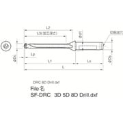 京セラ マジックドリル用ホルダ SF-DRC 加工深さ8×DC SF25-DRC200M-8