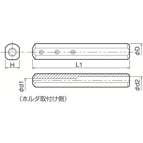 京セラインダストリアルツールズ  SH1020-120 [京セラ 内径加工用ホルダ]