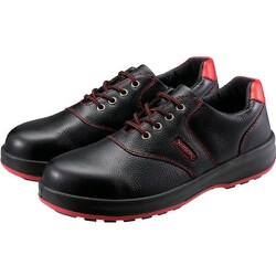 安全靴 短靴 SL-11-R 黒/赤 25.0cm SL11R-25.0