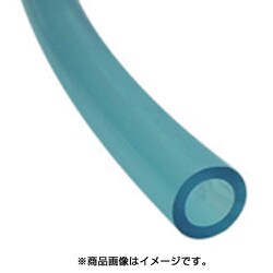 チヨダ ポリウレタンチューブ ソフトポリウレタンチューブ 外径6mm/全長20m 透明ブルー SP-6CB20M