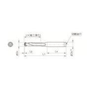 京セラ マジックドリル用ホルダ SS-DRC 加工深さ3×DC SS14-DRC120M-3