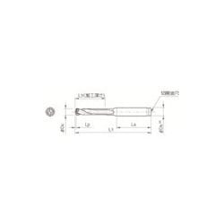 京セラ マジックドリル用ホルダ SS-DRC 加工深さ3×DC SS14-DRC135M-3
