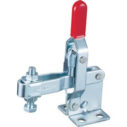 STDA42F [スーパー 下方押え型トグルクランプ（垂直ハンドル式）全長140mm 締付力2KN]