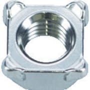 TBW05-0004 [TRUSCO 四角溶接ナット M4 パイロット無 ステンレス 10個入]