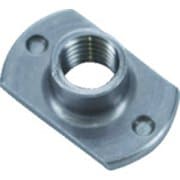 TBW06-0010 [TRUSCO T型溶接ナット 1A M10 P付ダボ付 スチール 5個入]