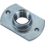 TBW07-0010 [TRUSCO T型溶接ナット 1B M10 P無ダボ付 スチール 5個入]