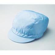 TCGCA-B [TRUSCO 制電子グリッド仕様キャップ 浅型 ブルー フリーサイズ]