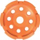 TDCS-4D [TRUSCO ダイヤモンドカップホイール Φ100X20 シングルタイプ]