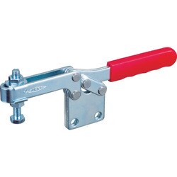 TDD38S [スーパー 下方押え型トグルクランプ（水平ハンドル式）全長260mm 締付力5KN]