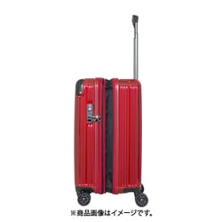 トランスコンチネンツ TRANS CONTINENTS スーツケース ハード/ファスナー 39L-46L ホワイト TC-0790-50  通販【全品無料配達】 - ヨドバシ.com