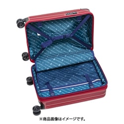 トランスコンチネンツ TRANS CONTINENTS スーツケース ハード/ファスナー 39L-46L レッド TC-0790-50  通販【全品無料配達】 - ヨドバシ.com