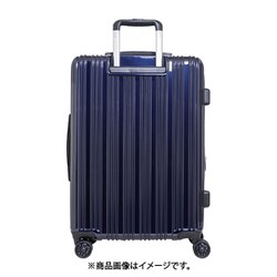 ヨドバシ.com - トランスコンチネンツ TRANS CONTINENTS スーツケース ハード/ファスナー 65L-75L ネイビー TC-0790-60  通販【全品無料配達】