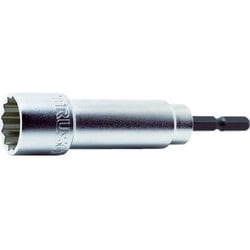 TEF-17WH [TRUSCO 電動ドリル用12角ソケット 17mm 高耐久タイプ]