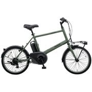 電動アシスト自転車 VELOSTAR・MINI(ベロスター・ミニ) 20型 外装7段変速 8.0Ah マットオリーブ 2019年モデル BE-ELVS07G