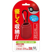 Nintendo Switch モンスターボール Plus用 ソフトポーチ Plus SW レッド