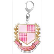アイドルマスター シンデレラガールズ ユニットロゴ デカアクリルキーホルダー ピンクチェックスクール [キャラクターグッズ]