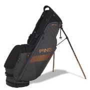 HOOFERLITE 181 02 BLACK/COPPER [スタンド式キャディバッグ 2.4kg 9.0型 口枠数4 2018年モデル]