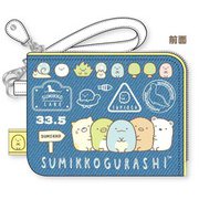 すみっコぐらし SK17755 ICカードケース付きウォレット とかげとお母さん [キャラクターグッズ]