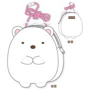 すみっコぐらし SK17762 ダイカットネックポーチ しろくま [キャラクターグッズ]
