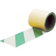 TRUSCO 蛍光ノンスリップテープ 屋外用 50mmX3m グリーン・ホワイト TKNS-50-GW