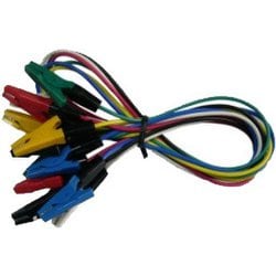 TLA-22 [テストリードS 50cm モールドクリップS両端付 （6本入）]