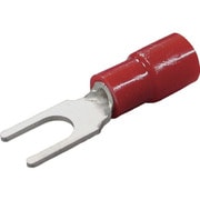 TMEX 1.25Y-4S-RED [環境配慮形絶縁被覆付Y形端子Y形 100個入 より線0.3～1.65mm]