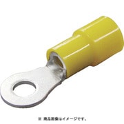 TMEX 5.5-4-YEL [環境配慮形絶縁被覆付丸形端子R形 50個入 より線2.63～6.64mm]